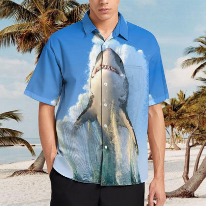 Men's Hawaiian Print Resort Shirt 2304108671