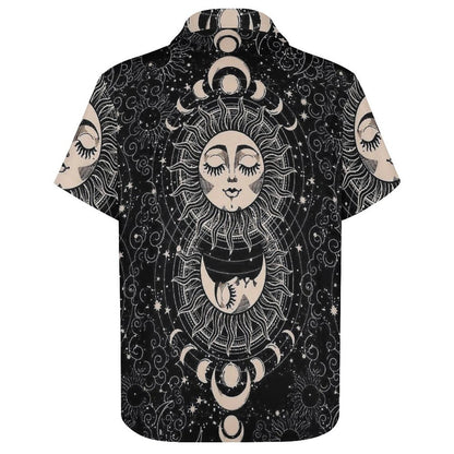 Men's Fashion Casual Printed Short Sleeve Shirts 2306101048