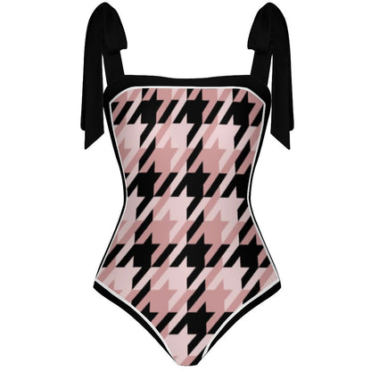 Fashion Printed One Piece Swimsuit And Cover Up 2305104455