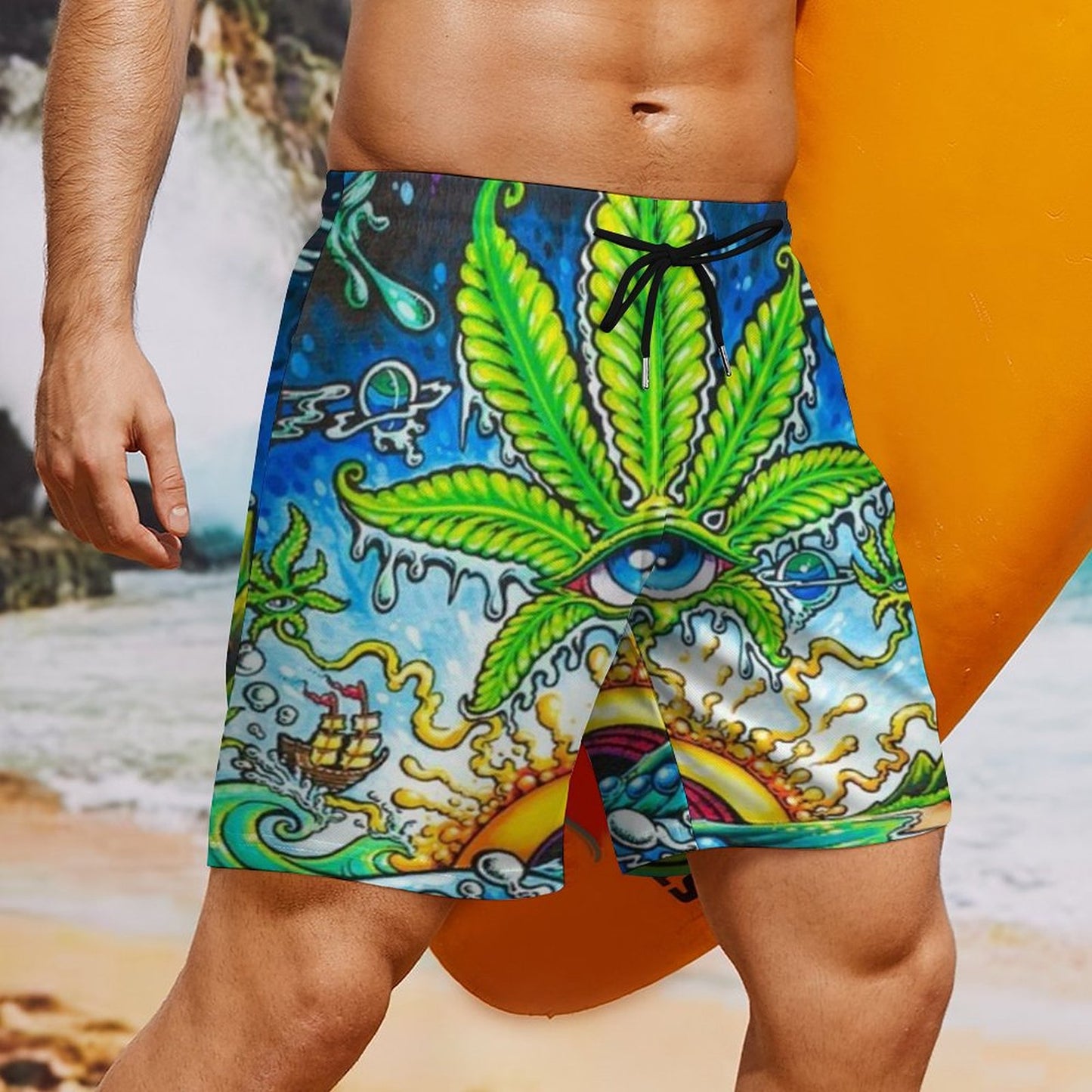 Men's sports fashion beach shorts 2304103714