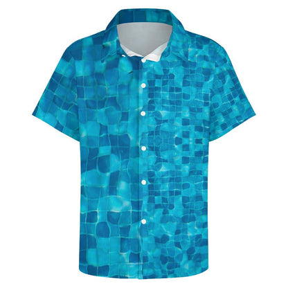 Men's Fashion Casual Printed Short Sleeve Shirts 2306101894