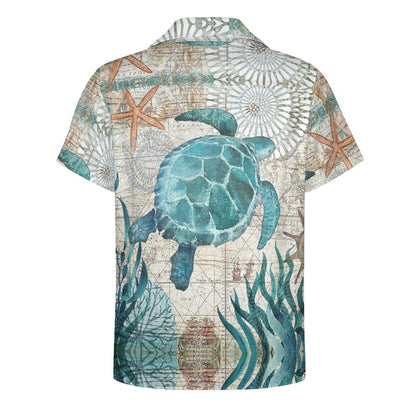 Men's Hawaiian Casual Short Sleeve Shirt 2305102626