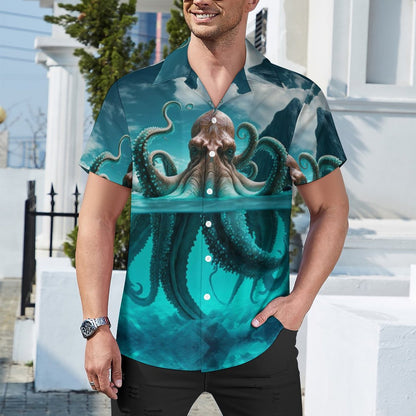 Men's Hawaiian Casual Short Sleeve Shirt 2305104759