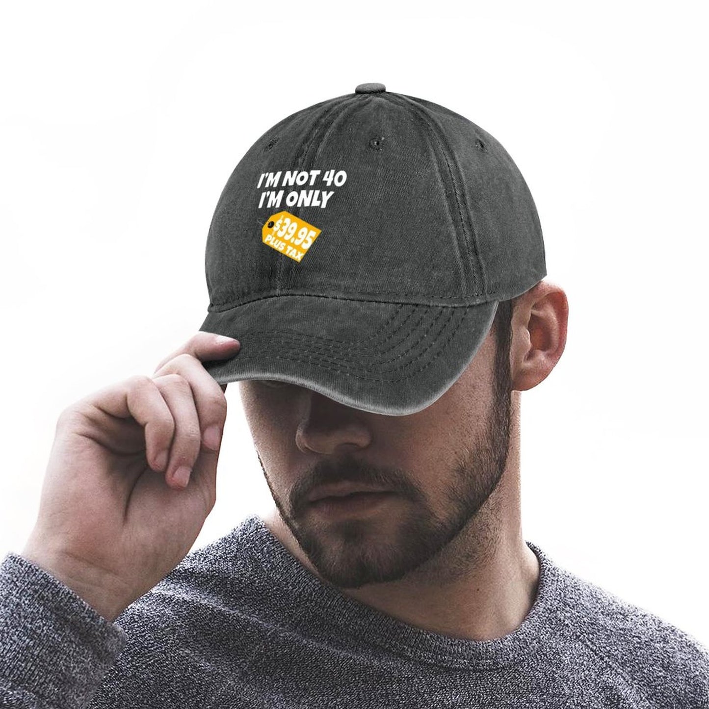 JOC Washed Denim Baseball Cap 2305102816