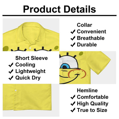 Men's Hawaiian Casual Short Sleeve Shirt 2306105801