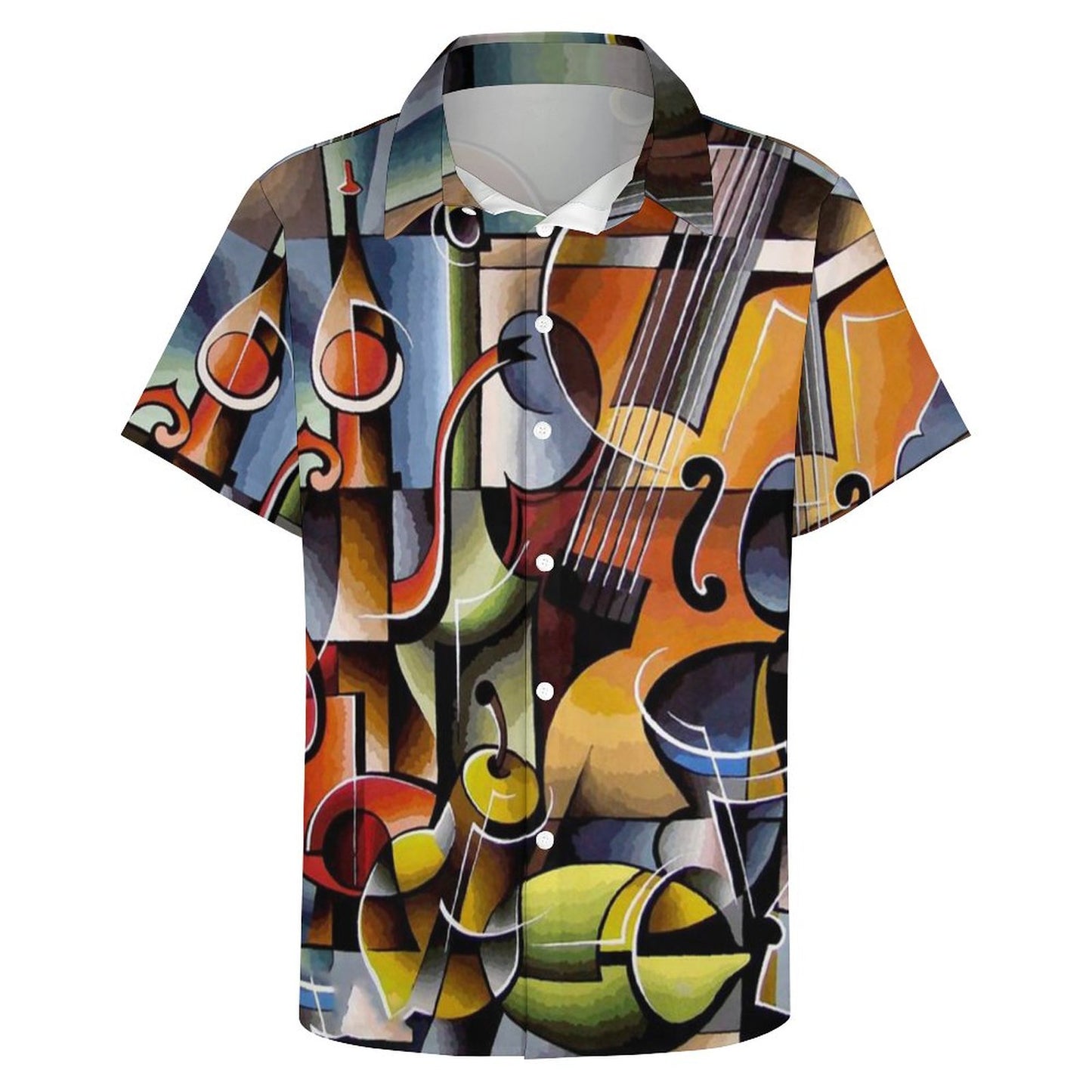 Men's Hawaiian Print Resort Shirt 2305102024