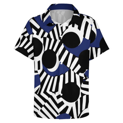 Men's Fashion Casual Printed Short Sleeve Shirts 2306104051