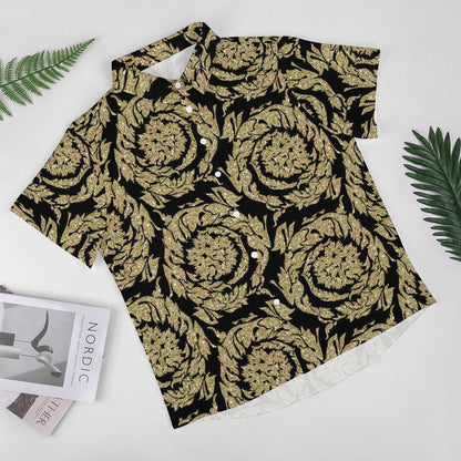 Men's Fashion Casual Printed Short Sleeve Shirts 2306100027