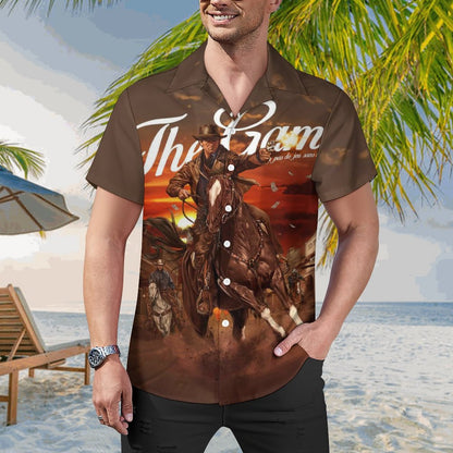 Men's Hawaiian Casual Short Sleeve Shirt 2305101806
