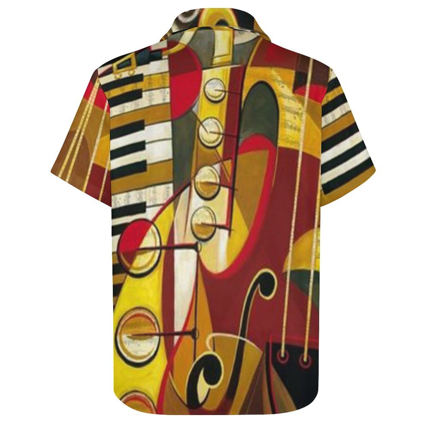 Men's Hawaiian Print Resort Shirt 2305102027