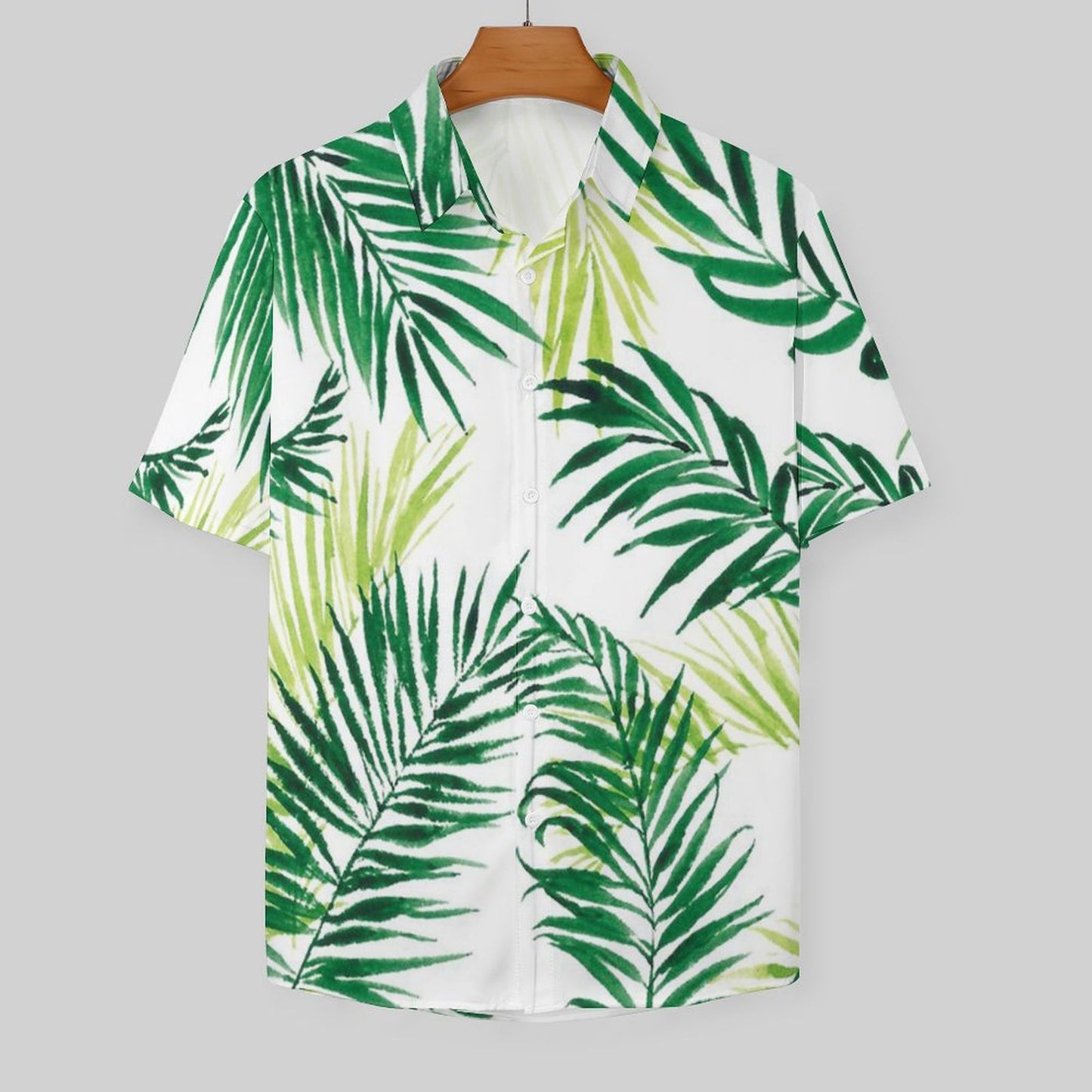 Men's Hawaiian Print Resort Shirt 2305101474