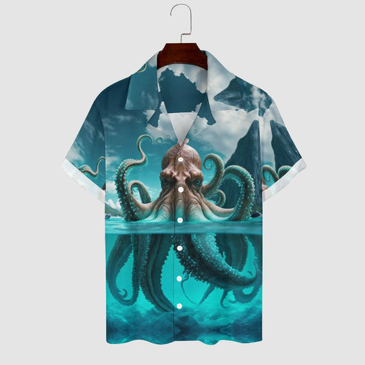 Men's Hawaiian Casual Short Sleeve Shirt 2305104759
