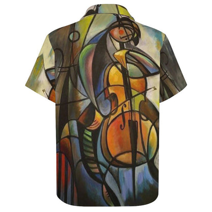 Men's Hawaiian Print Resort Shirt 2305102021