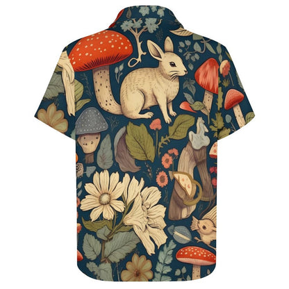 Men's Fashion Casual Printed Short Sleeve Shirts 2305106989
