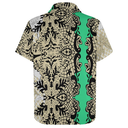 Men's Fashion Casual Printed Short Sleeve Shirts 2306101116