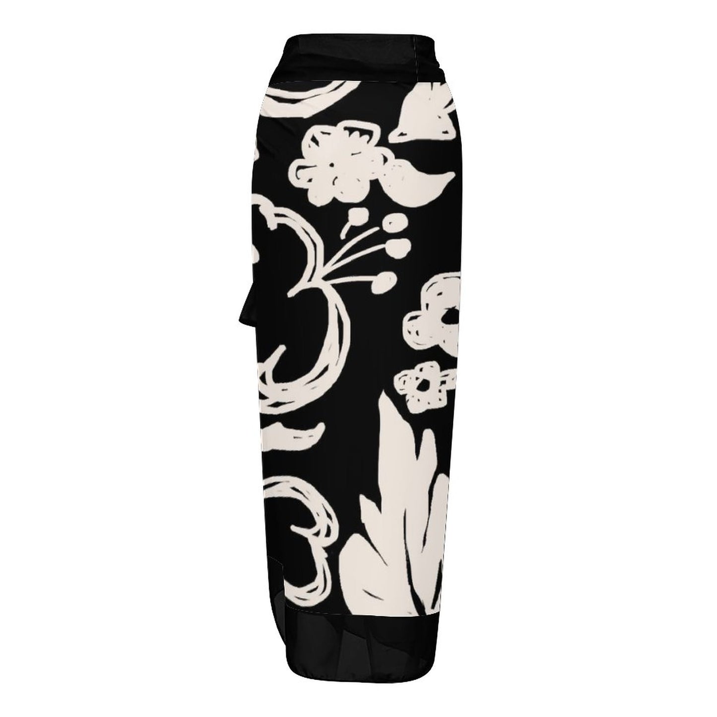 Casual Printed One Piece Swimsuit And Cover Up 2306102173