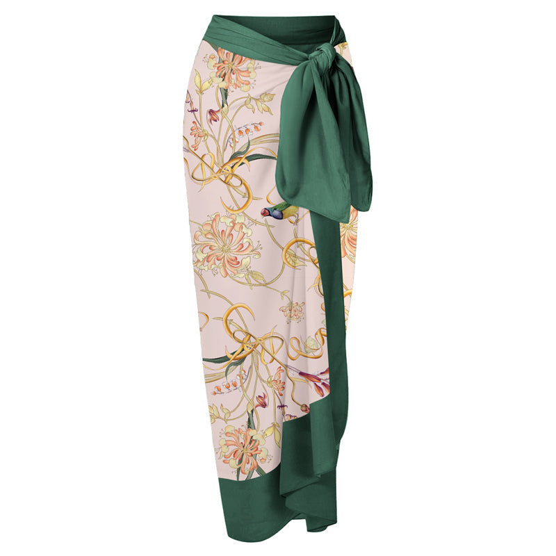 Fashion Floral One-Piece Swimsuit