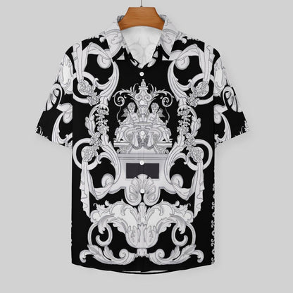 Men's Fashion Casual Printed Short Sleeve Shirts 2306100019