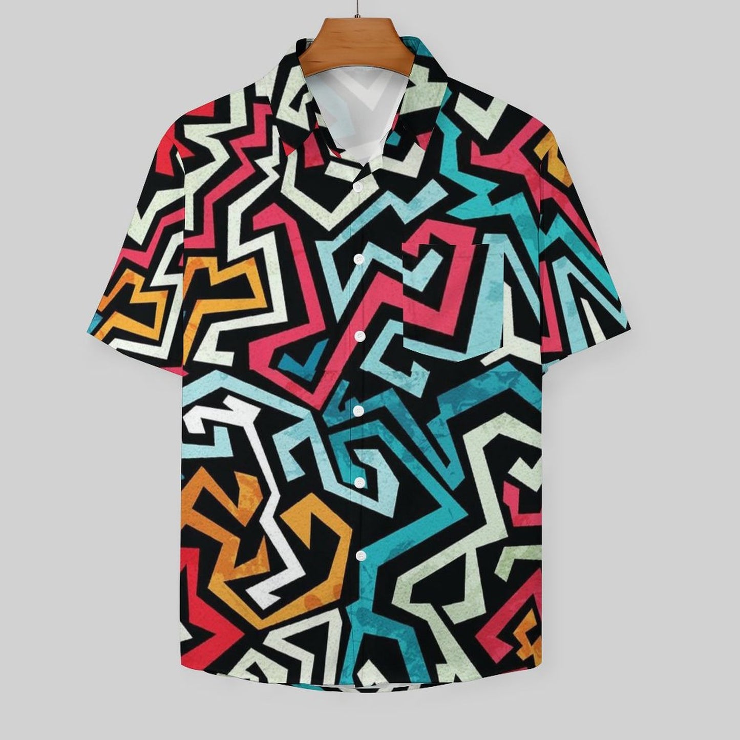 Men's Hawaiian Casual Short Sleeve Shirt 2306105785