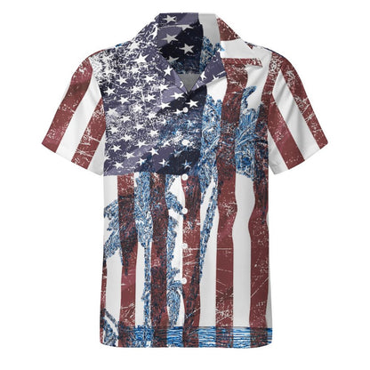 Men's Hawaiian Print Casual Shirt 2304109859
