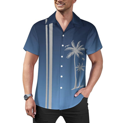 Men's Hawaiian Casual Short Sleeve Shirt 2305102251