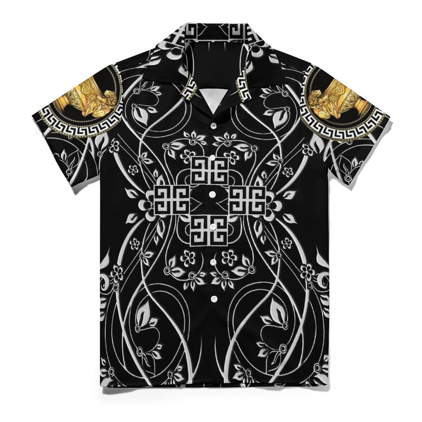 Men Hawaiian Casual Short Sleeve Shirt 2306100032