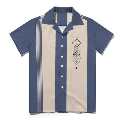Men's Hawaiian Print Casual Shirt 2304104792
