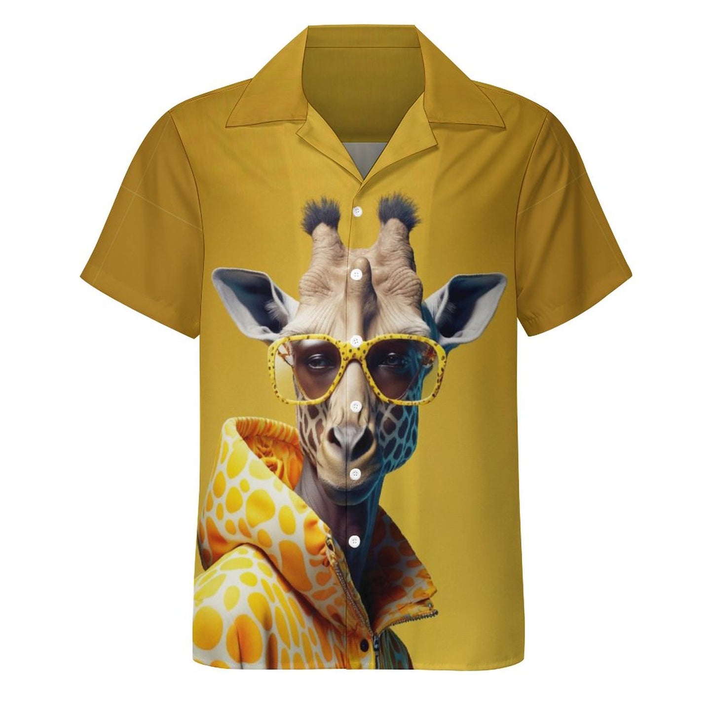 Men Hawaiian Casual Short Sleeve Shirt 2306101611