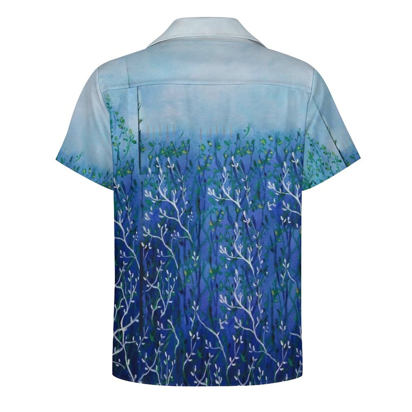 Men's Hawaiian Print Casual Shirt 2304106745