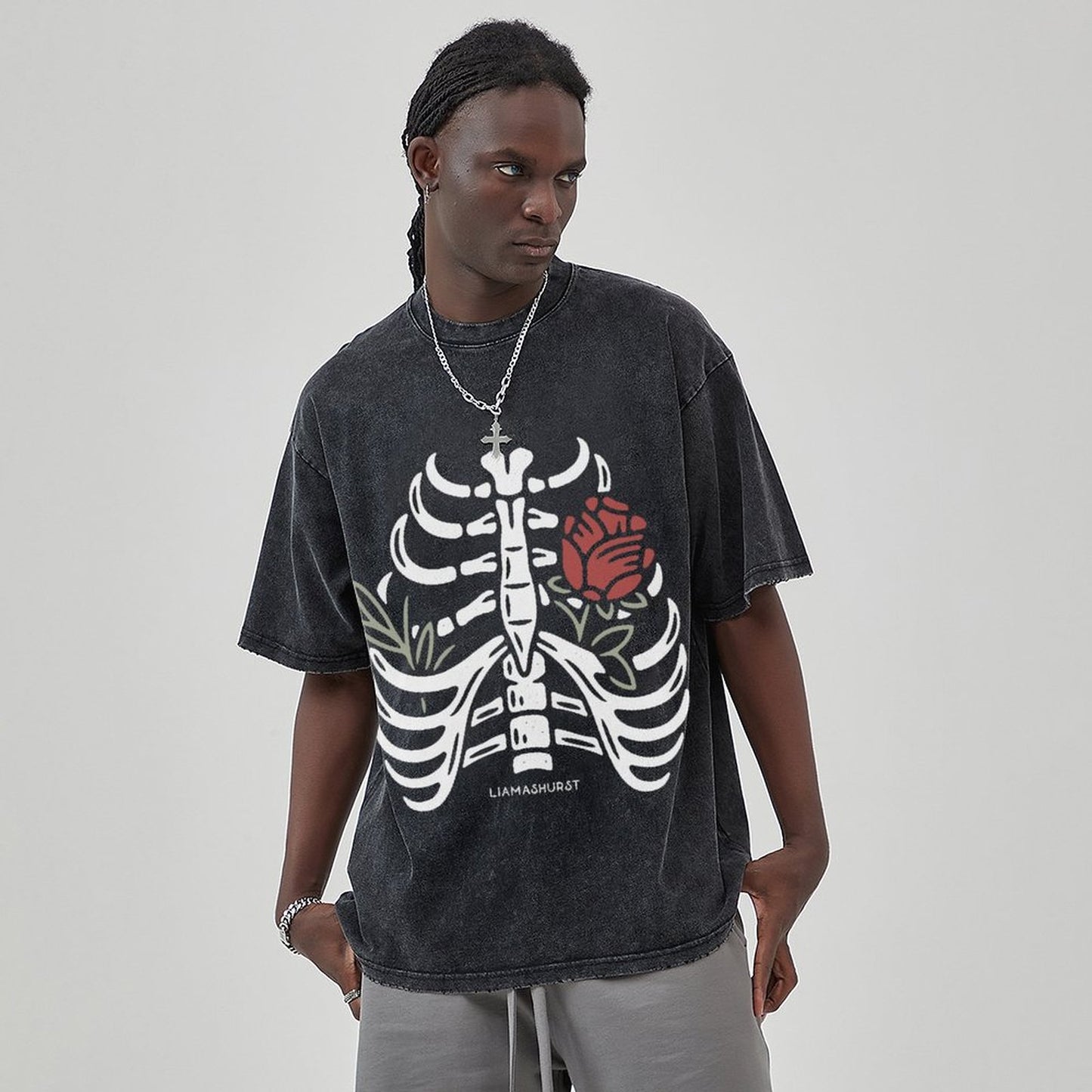 Unisex Vintage Solid Wash T-Shirts 2305101605