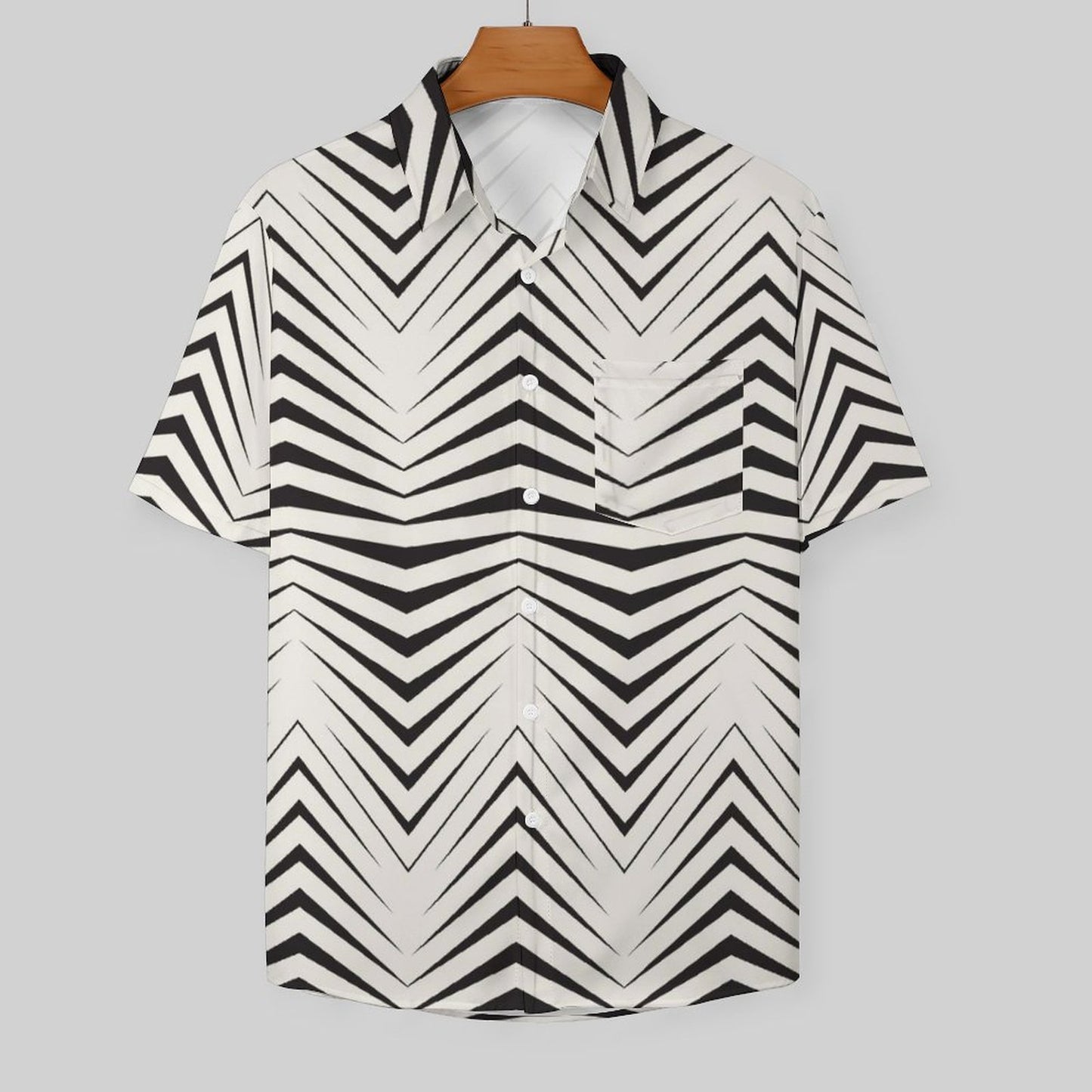 Men's Hawaiian Print Resort Shirt 2304103204