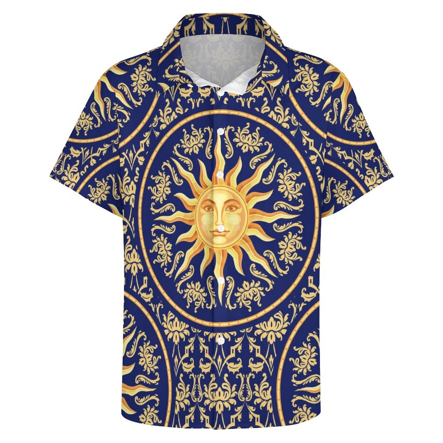 Men's Fashion Casual Printed Short Sleeve Shirts 2306100035