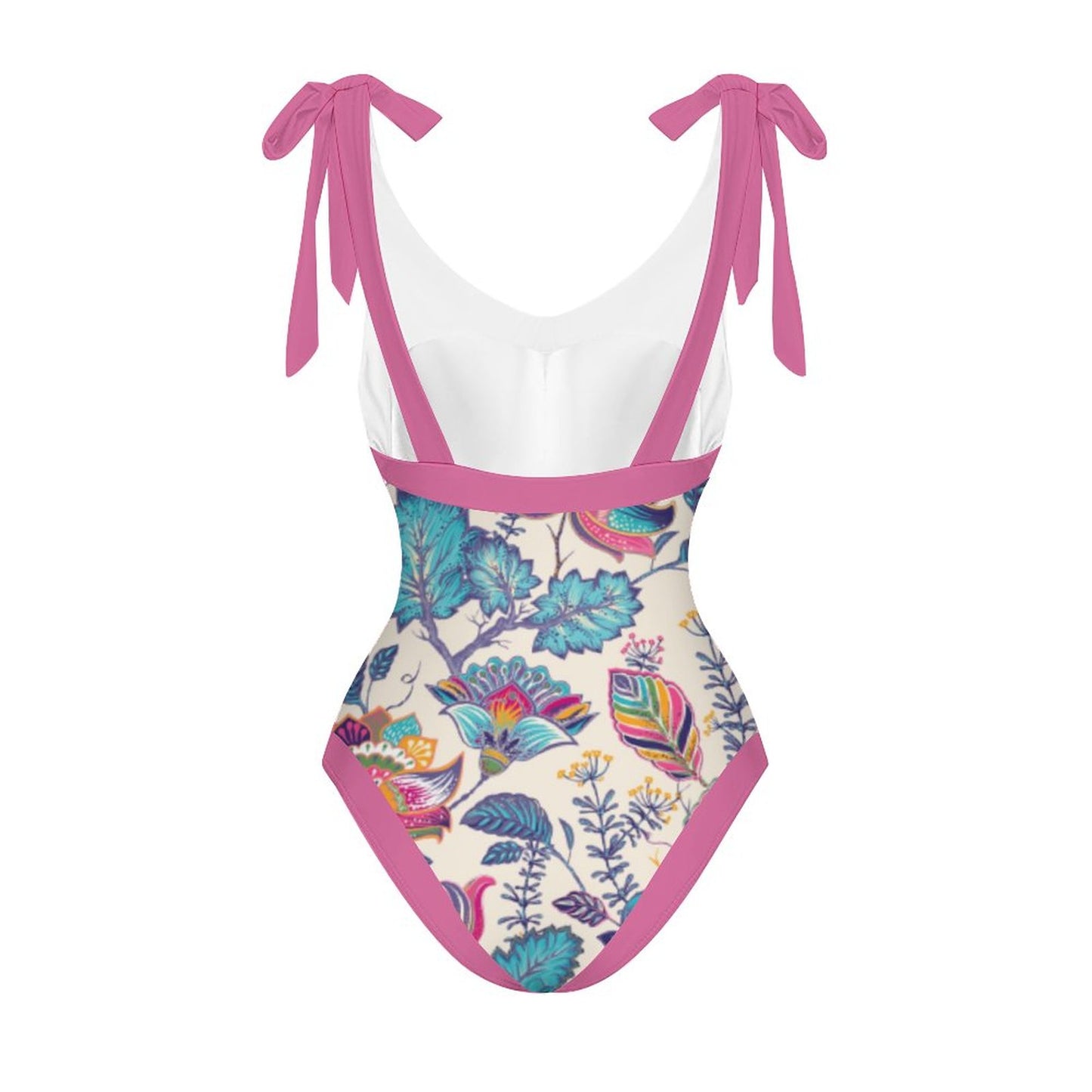 Casual Printed One-Piece Swimsuit And Cover Up 2305103193