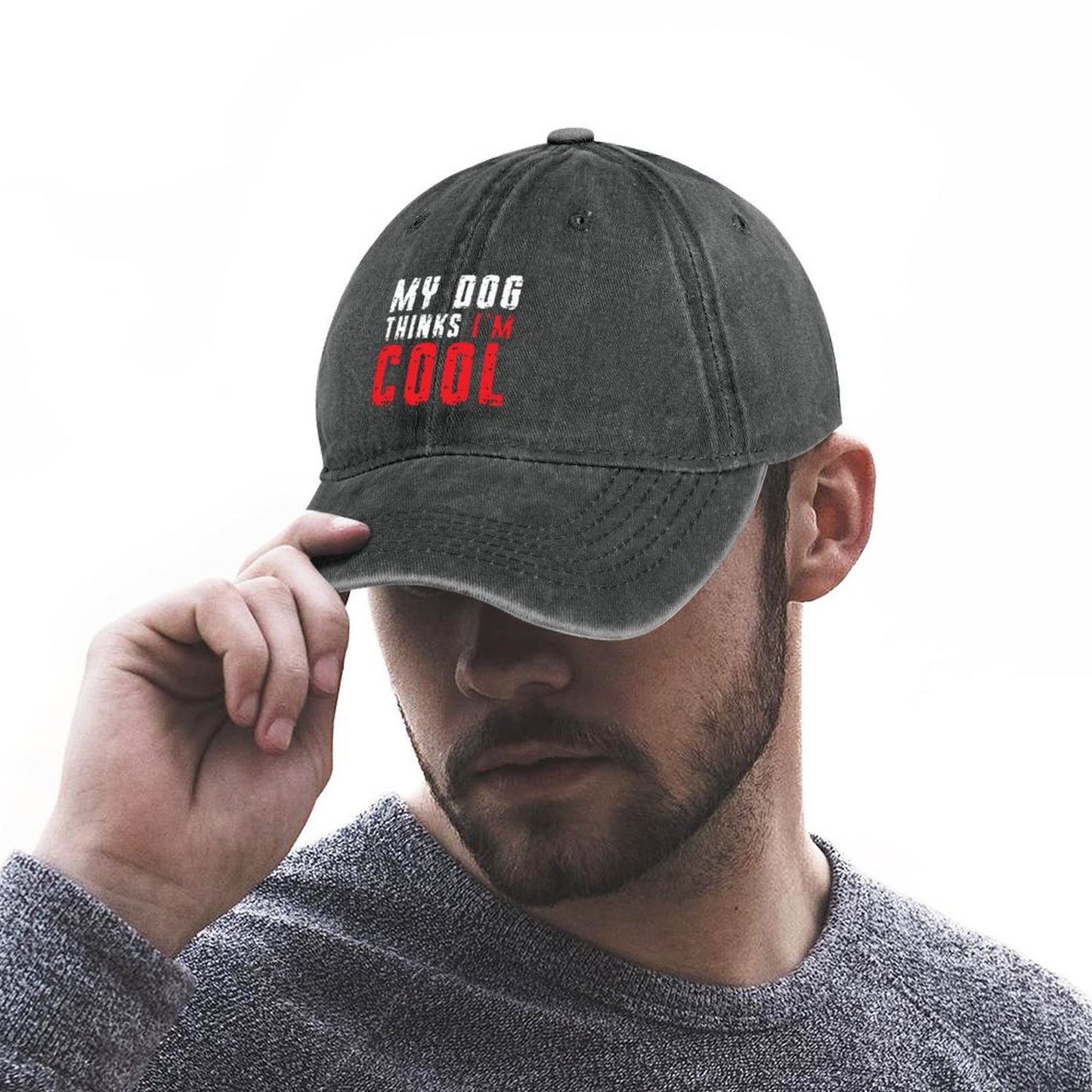 JOC Washed Denim Baseball Cap 2305102813