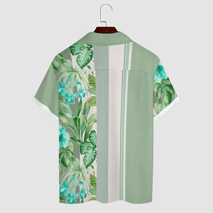 Men's Hawaiian Print Casual Shirt 2304106951