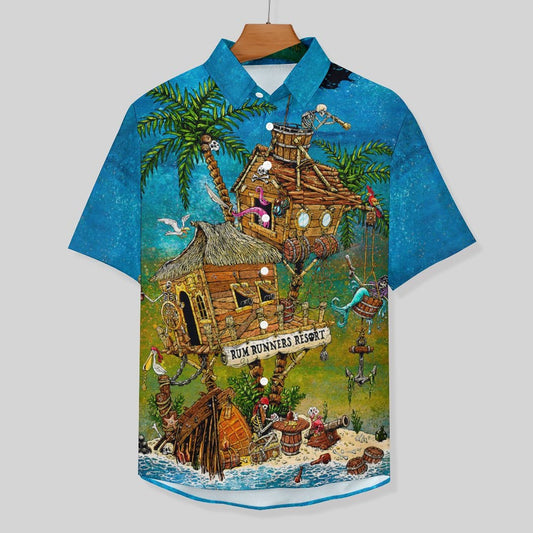 Men's Vacation Hawaiian Shirt 2305105245