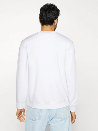 Men's Round Neck Casual Fishing Printed Long Sleeve Sweatshirt