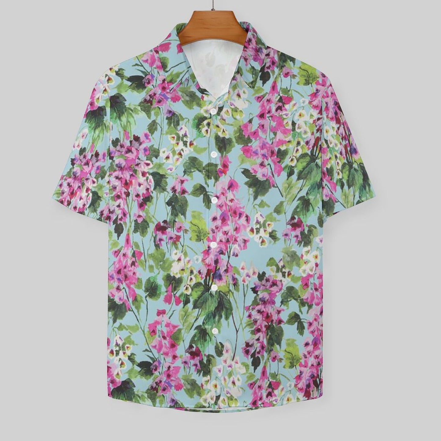 Men's Fashion Casual Printed Short Sleeve Shirts 2305107082