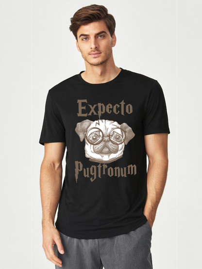 Unisex Round Neck Casual Printed Short Sleeve T-Shirt
