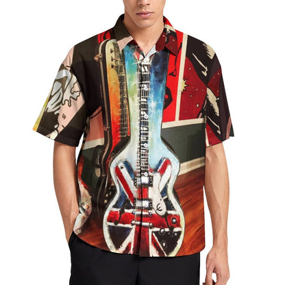 Men's Hawaiian Casual Short Sleeve Shirt 2306103508