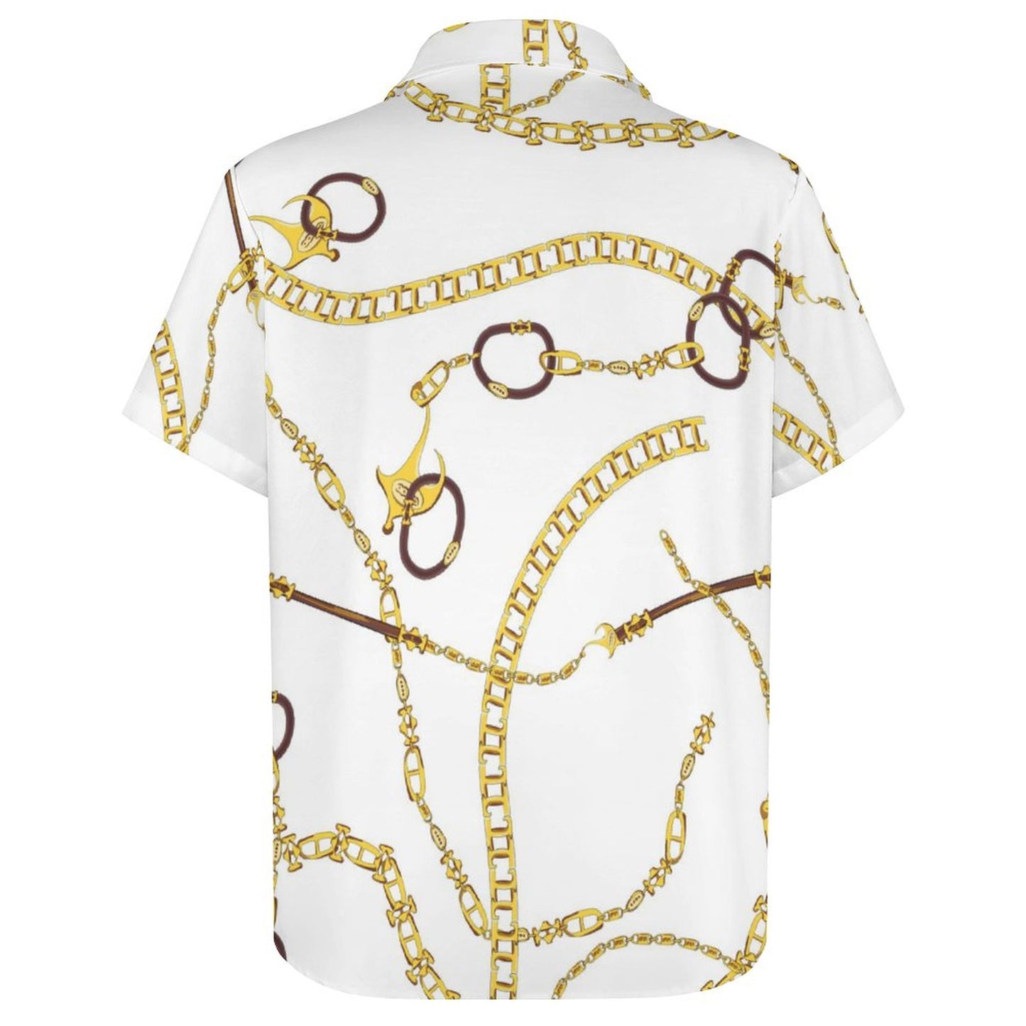 Men's Fashion Casual Printed Short Sleeve Shirts 2306100785