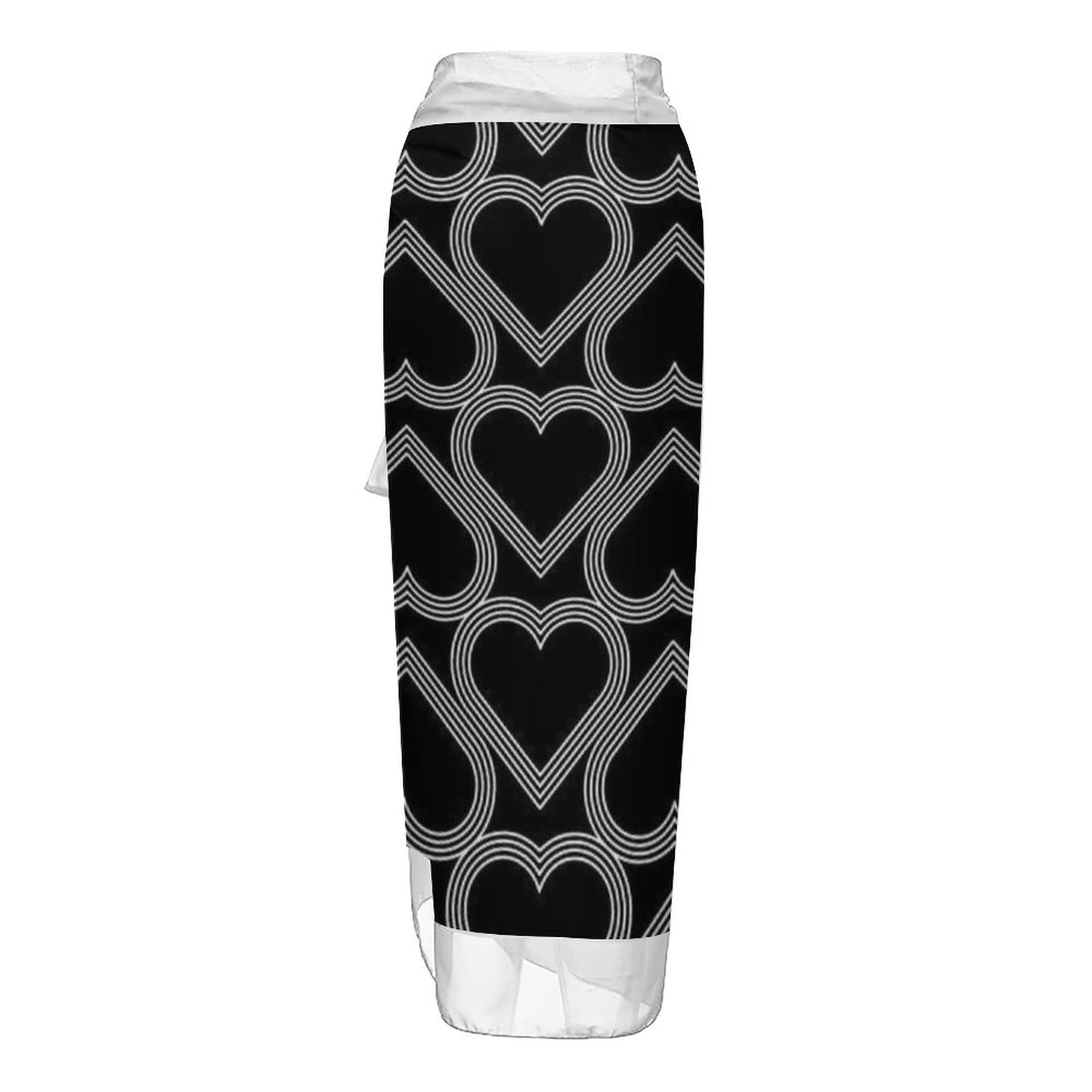Casual Printed One-Piece Swimsuit And Cover Up 2305102678