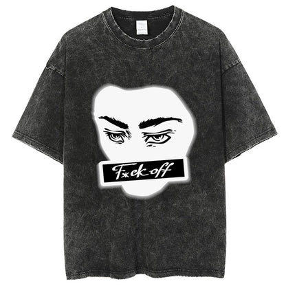 Unisex Vintage Solid Wash T-Shirts 2305102847