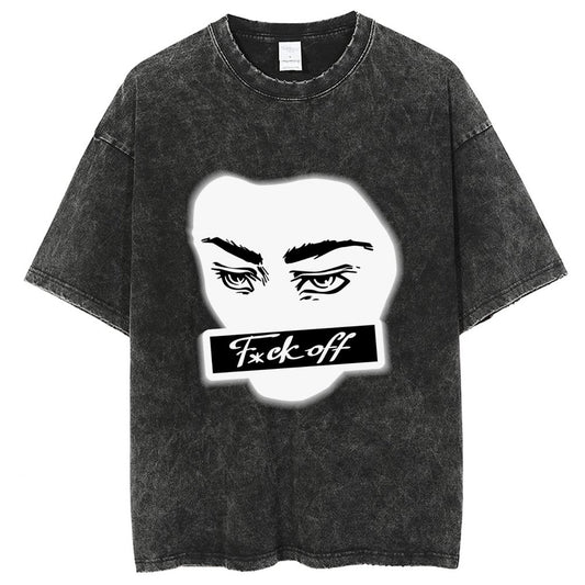 Unisex Vintage Solid Wash T-Shirts 2305102847