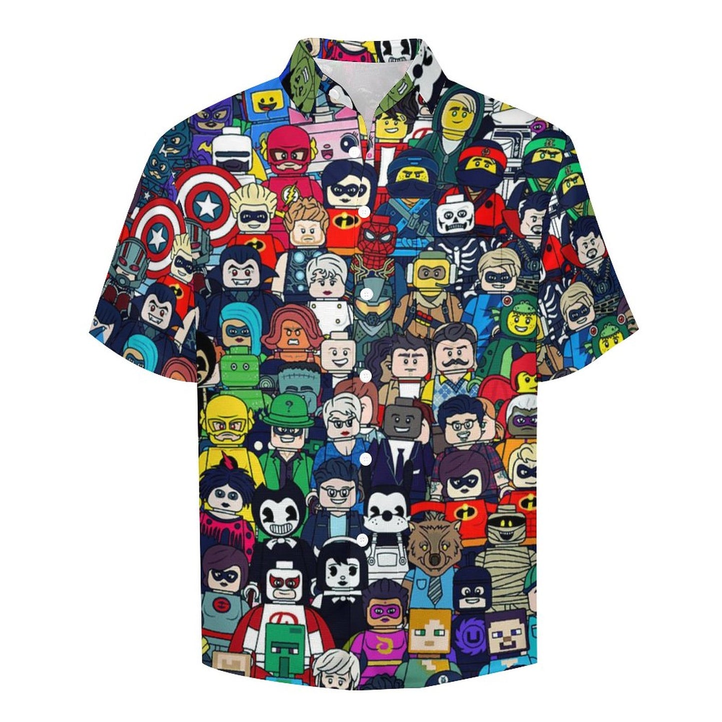 Men's Hawaiian Casual Short Sleeve Shirt 2306103342