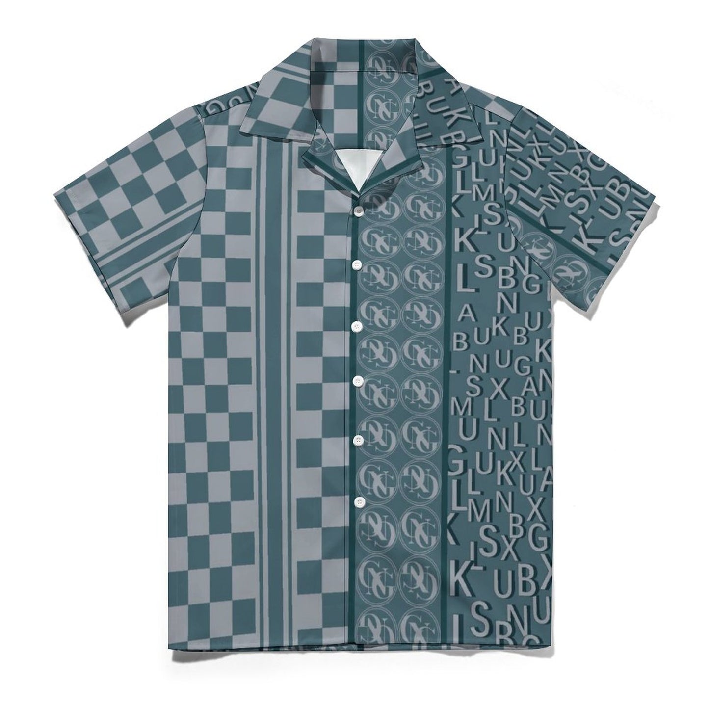 Men's Hawaiian Casual Short Sleeve Shirt 2305101704