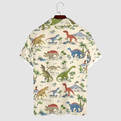 Men's Hawaiian Casual Short Sleeve Shirt 2305102326