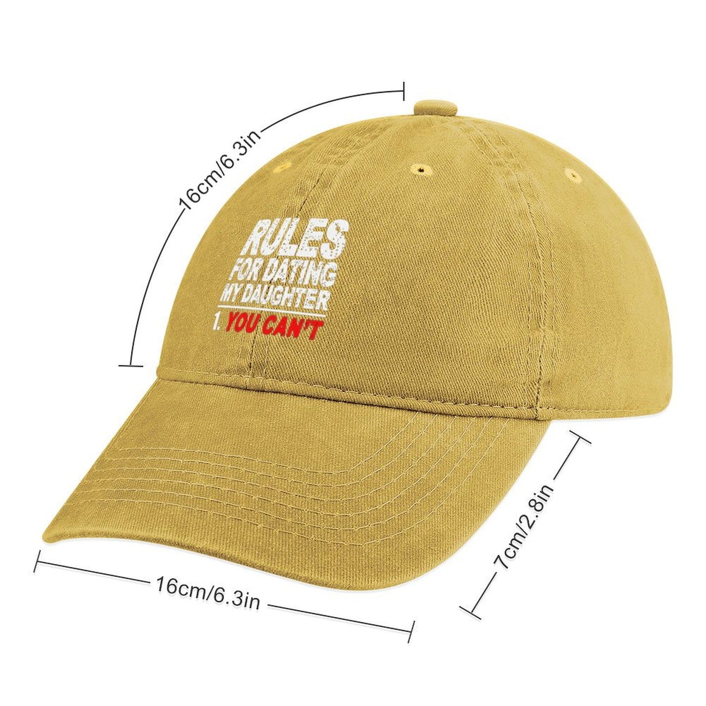 JOC Washed Denim Baseball Cap 2305102548