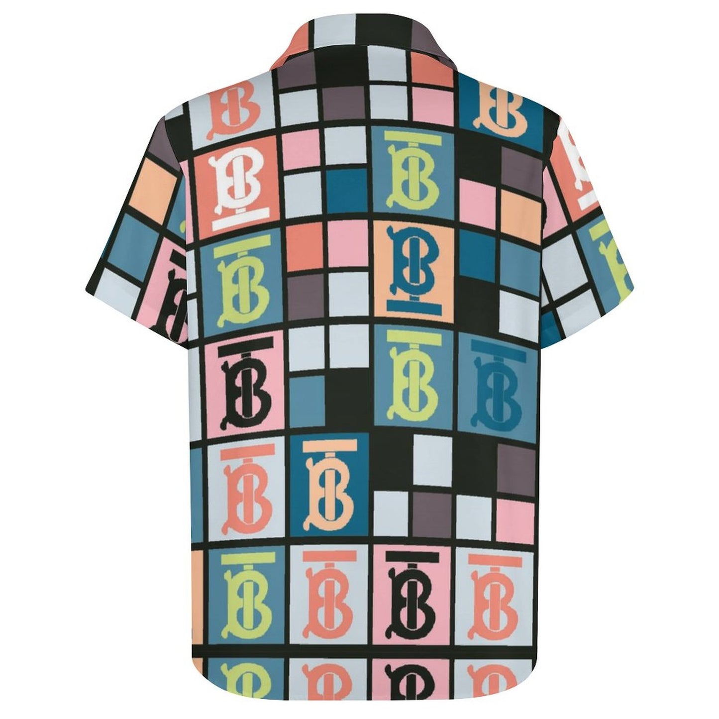 Men's Fashion Casual Printed Short Sleeve Shirts 2306105154