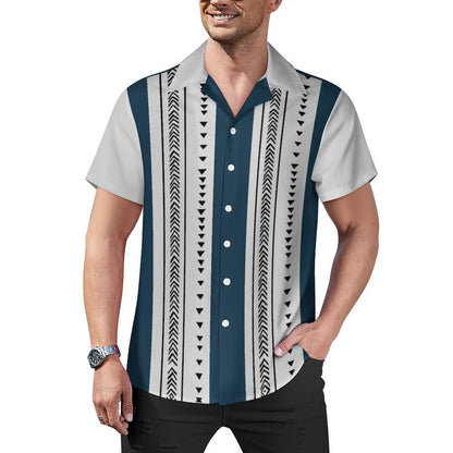 Men Hawaiian Casual Short Sleeve Shirt 2306101077